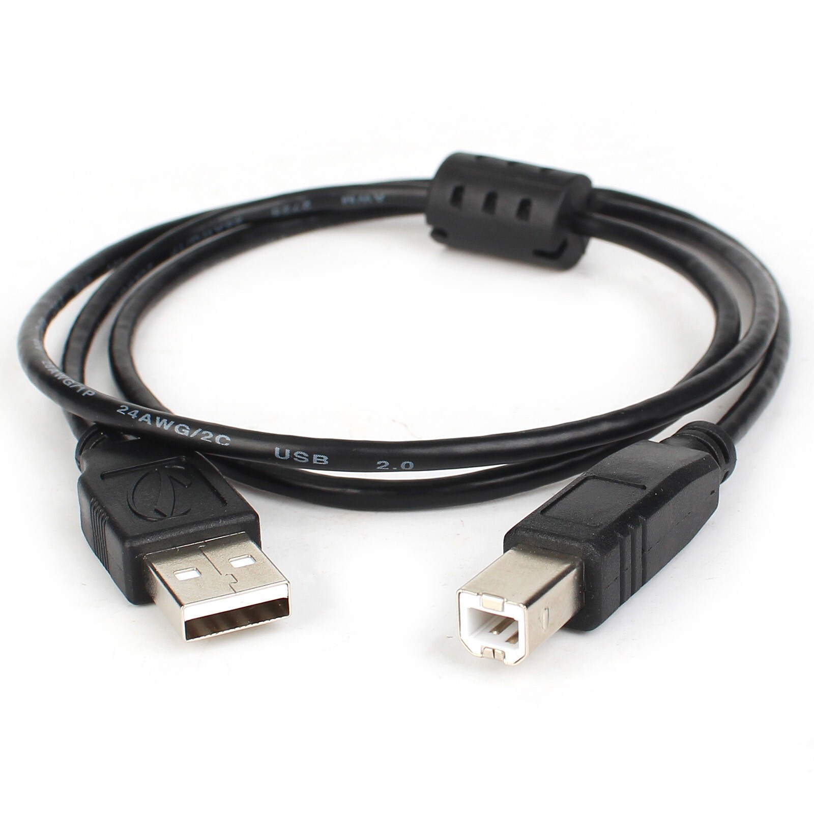 6Ft 15ft Long USB-Printer-Cable 2.0 for HP OfficeJet LaserJet Envy, Brother Lot