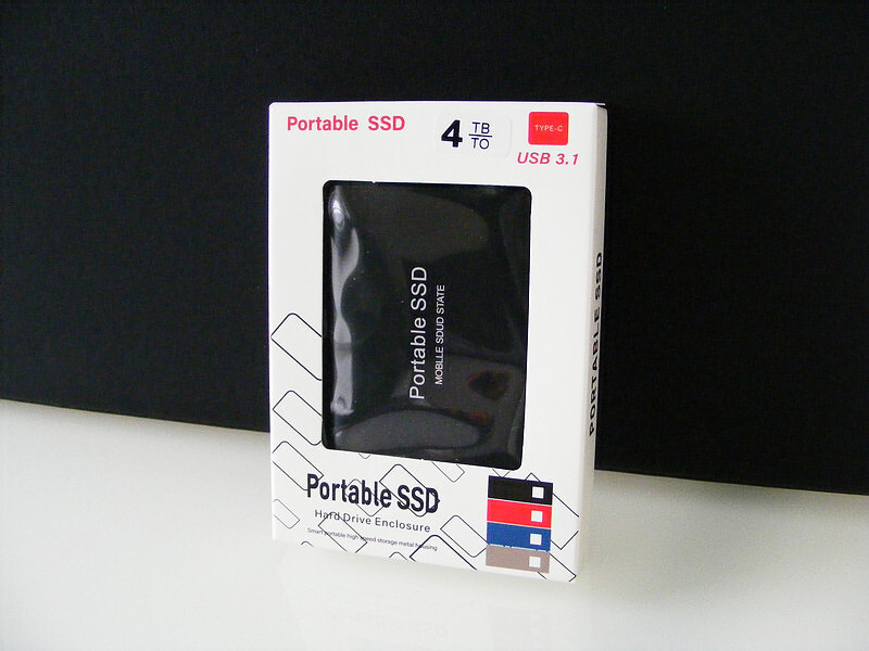 New 4TB micro USB and USB-C external drive