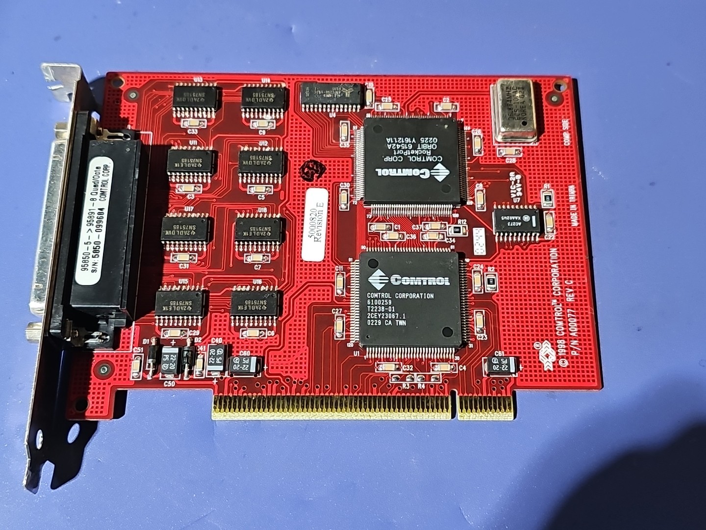 Comtrol 95850-5 95891-8 Quad / Octa PCI Multiport Serial Adapter.     #x25