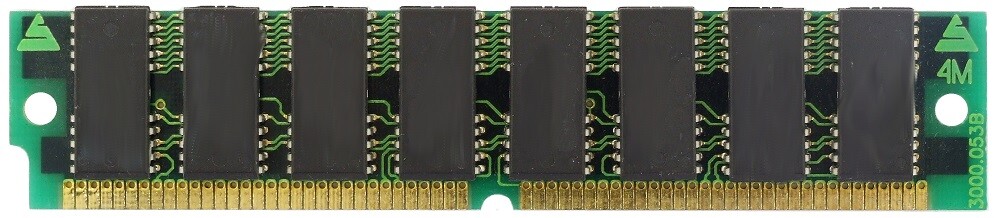32MB 64-Pin Double Sided SIMM Memory RAM Toshiba TC5117400CSJ-60 MDK321V-0
