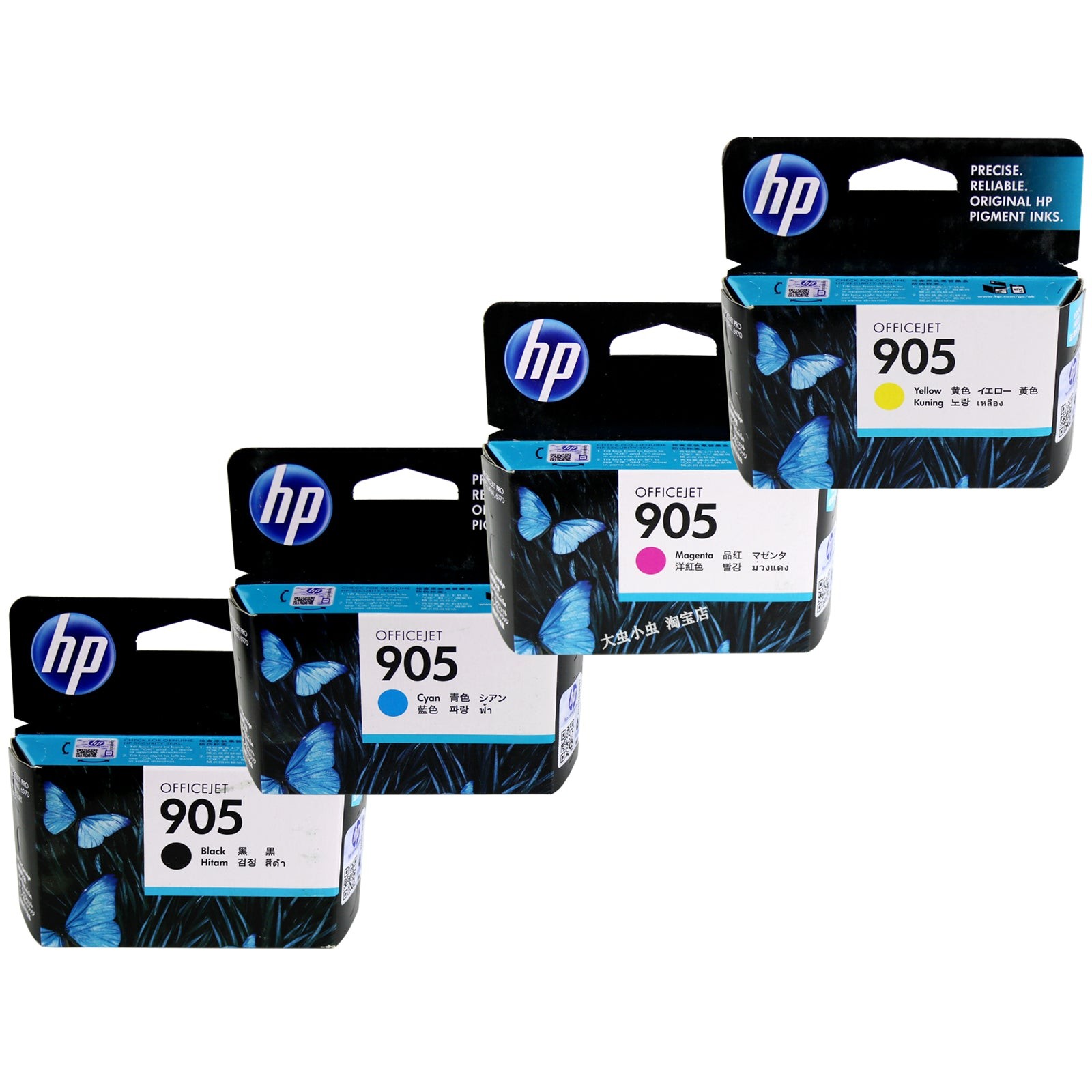 AU GENUINE Original HP 905 4 Colours Value Pack Ink Cartridge Toner J7K33A
