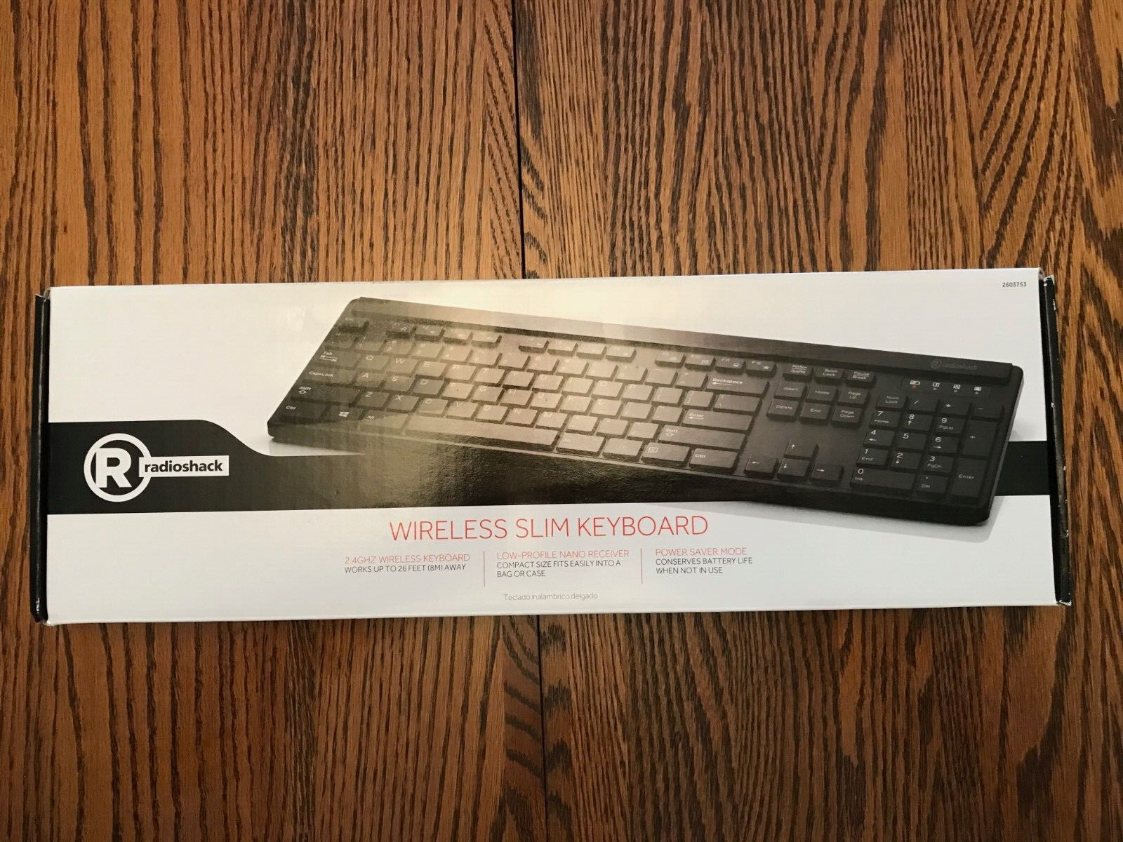 Radioshack: 2.4 GHZ, Wireless Slim Keyboard, (Brand New)