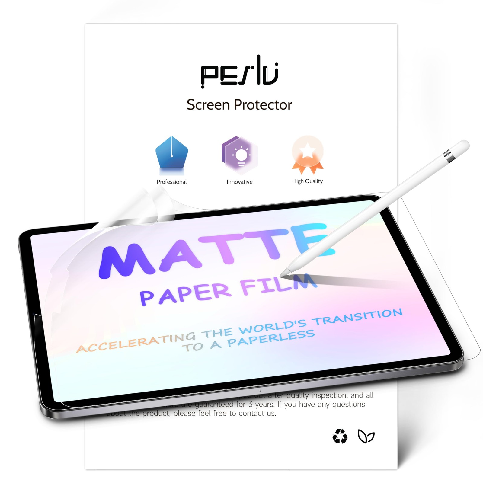Peslv 2-Pack Like Paper Screen Protector for iPad Air 5th/4th 10.9"