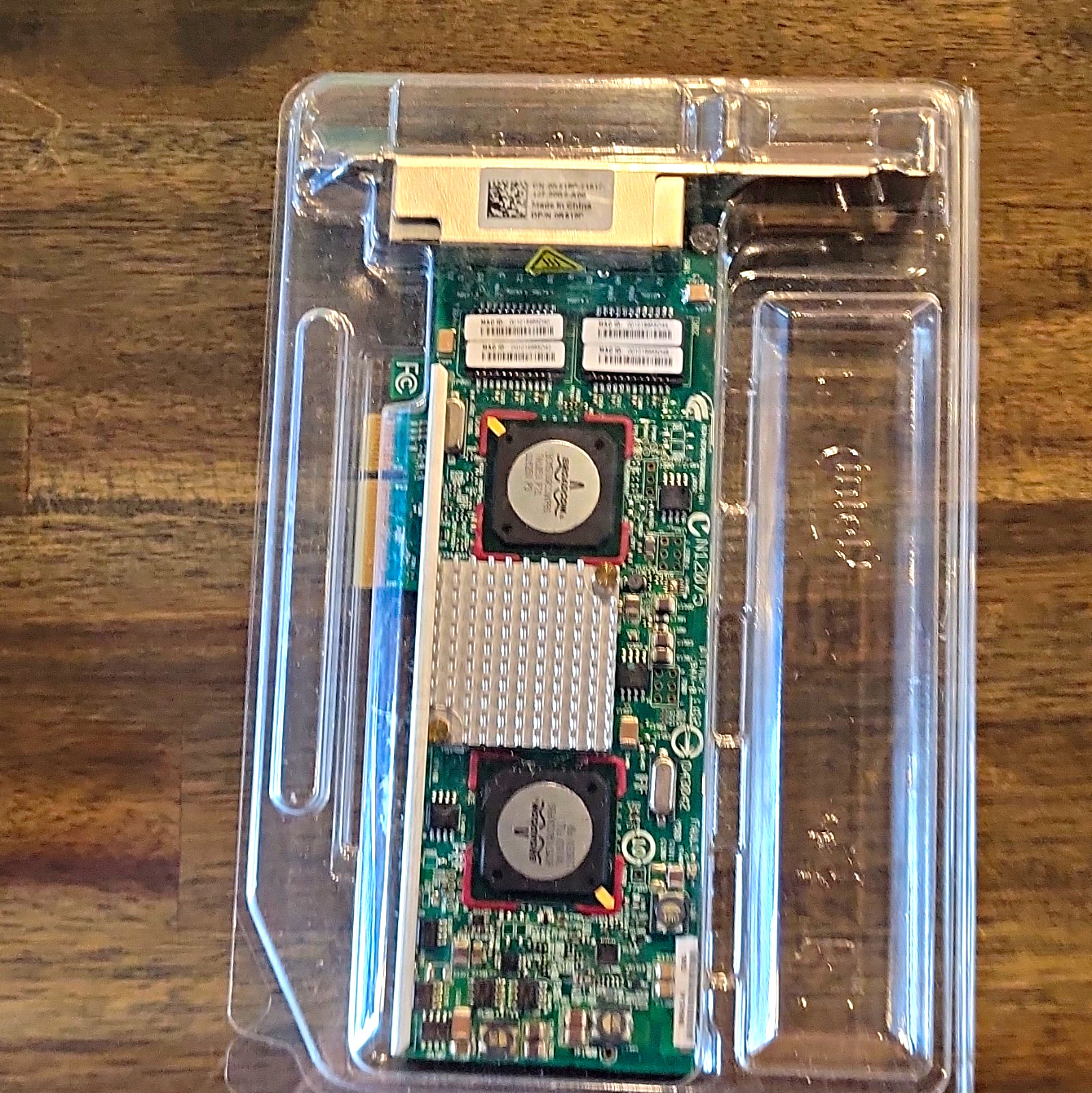 Dell Broadcom BCM5709 Quad Port 1Gbps PCIe RJ-45 Network Adapter R519P