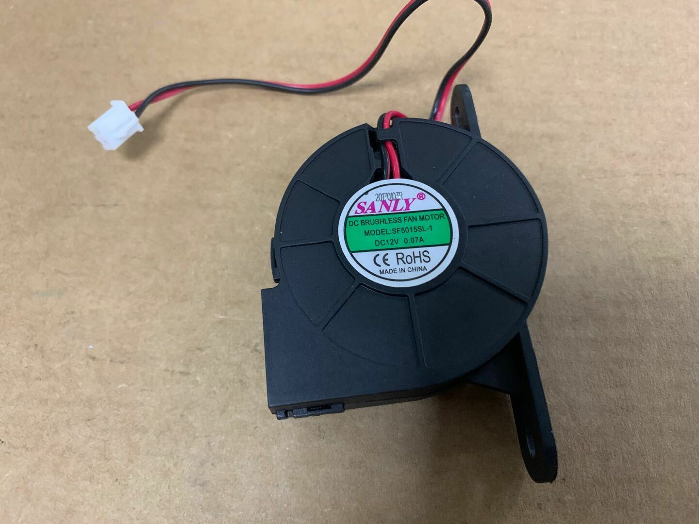 SANLY SF5015SL DC24V 0.06A 5CM 2-Pin Turbo Cooling Fan