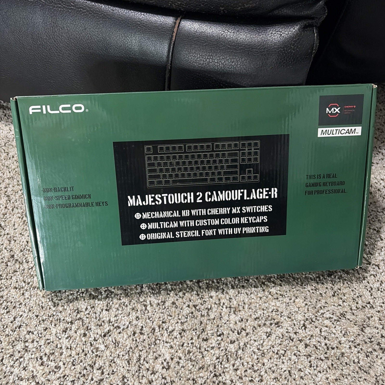 FILCO Majestouch 2 TKL Tenkeyless Mechanical Keyboard Cherry MX Switches Camo R