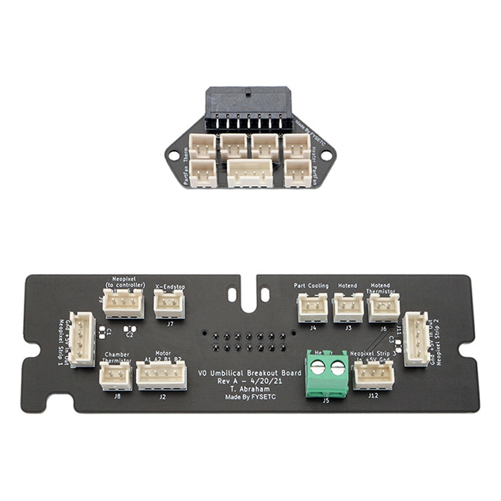 For VORON V0.1/V0 Hub 3D Printer Motherboard Stepper Motor Cable Tool Board Part
