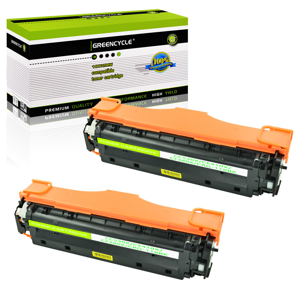 2PK High Yeild CE410X Toner Fits For HP LaserJet Pro 300 Color M351a MFP M375NW