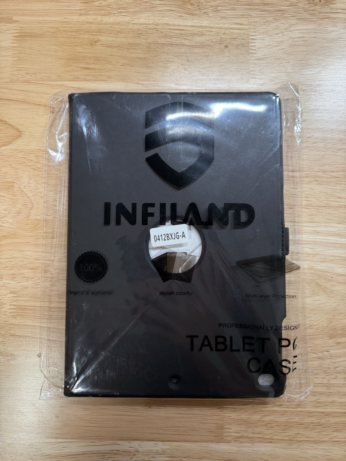 INFILAND Case for iPad 6th / 5th Generation (2018/2017) 9.7 Inch Black 