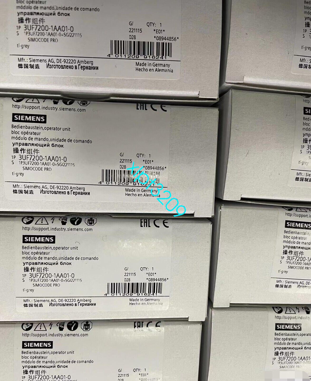 3UF7200-1AA01-0 NEW Siemens Control Panel FedEx or DHL