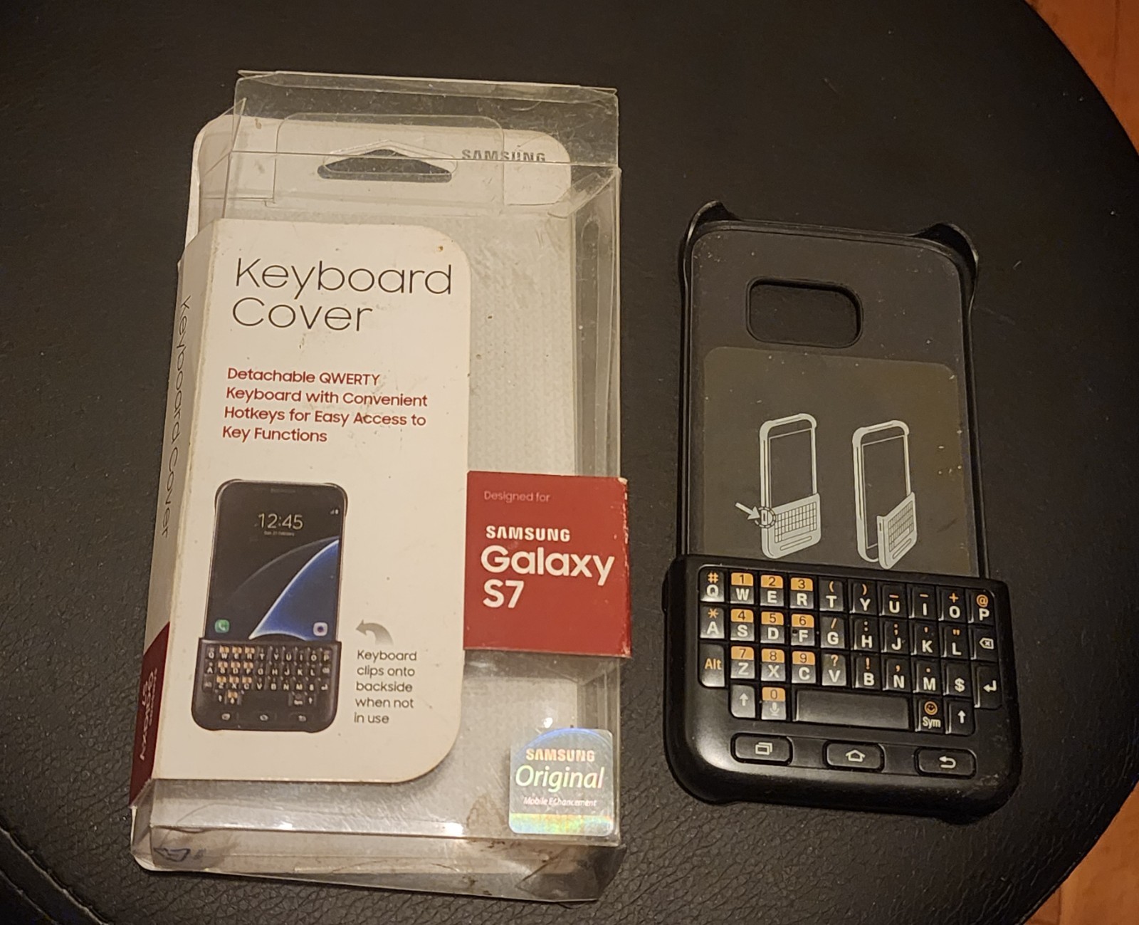 Samsung Galaxy S7 Keyboard Case; RARE Physical Keyboard For Phone