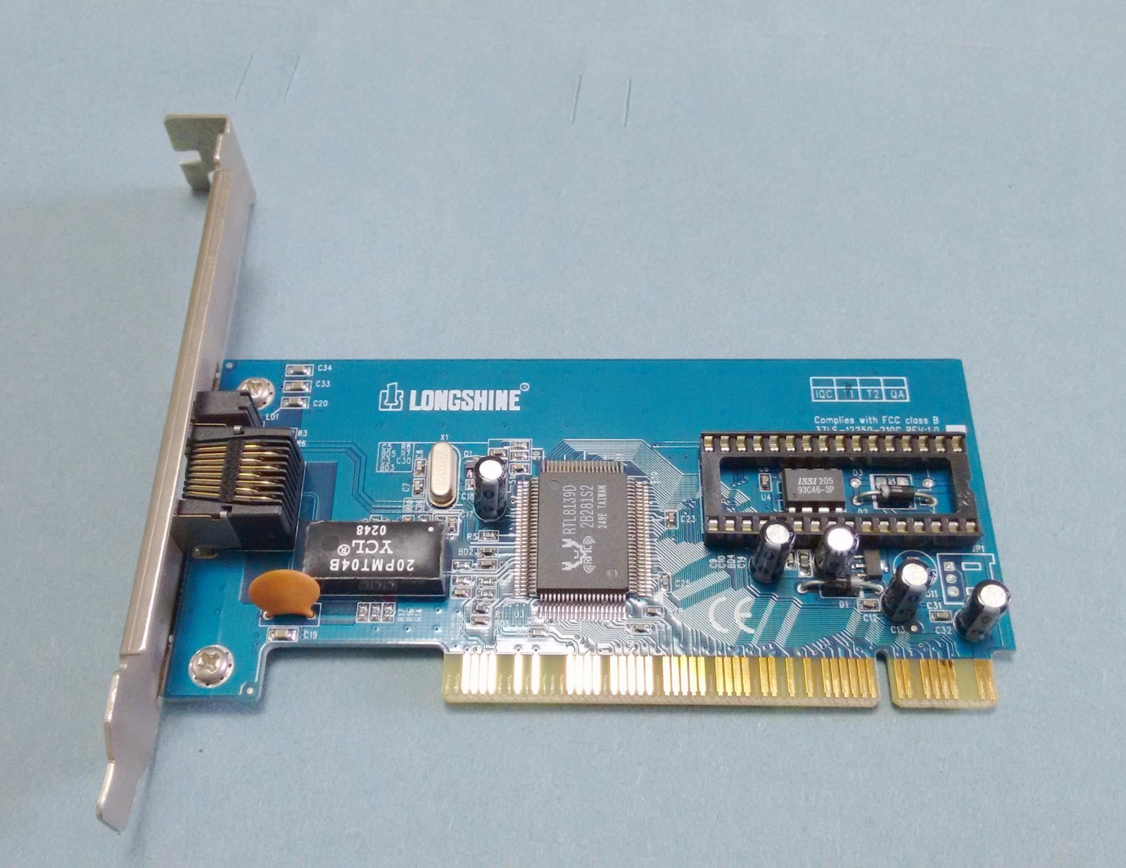 Longshine LCS-8038TXR5 [RTL8139D] PCI 10/100 Network Interface Card