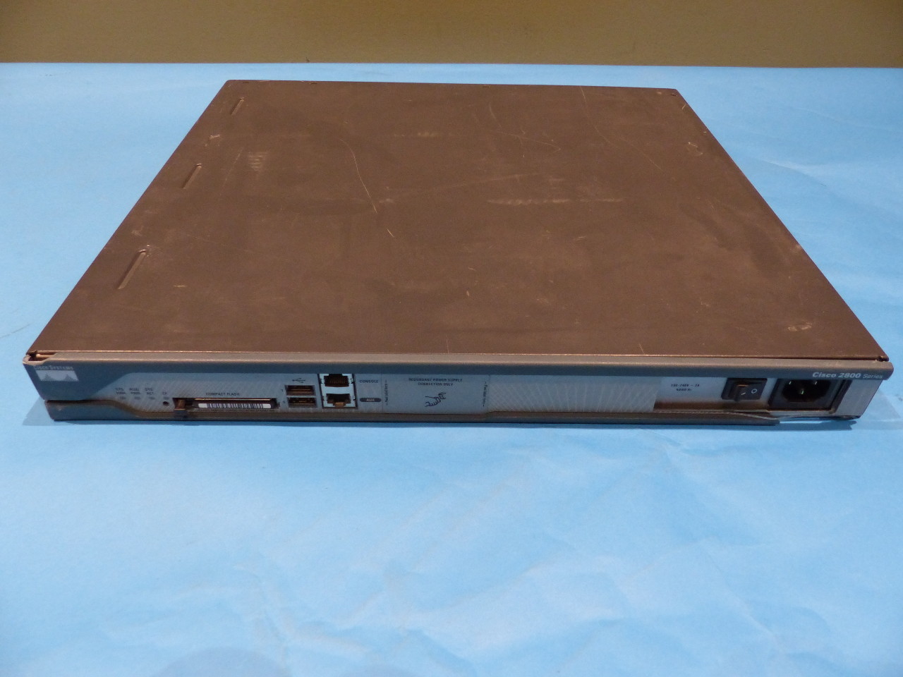 CISCO CISCO2811 V01 2800 SERIES INTEGRATED SERVICES ROUTER W/ NM-1FE-TX
