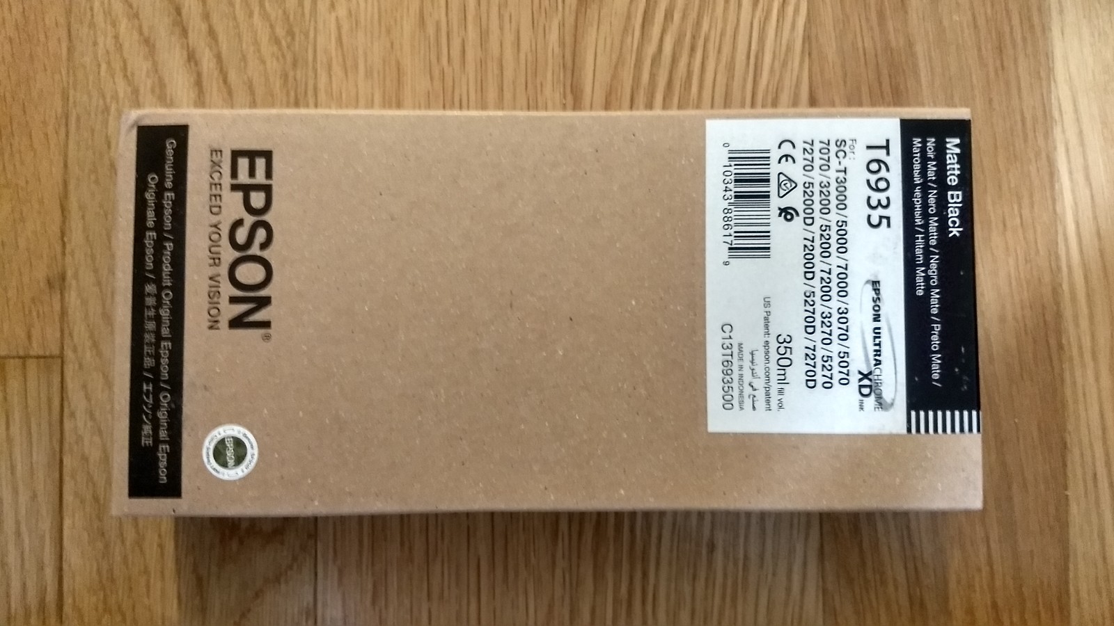 2017 Genuine Epson T6935 Matte Black Ink SureColor SC-T3000 SC-T5000 SC-T7000