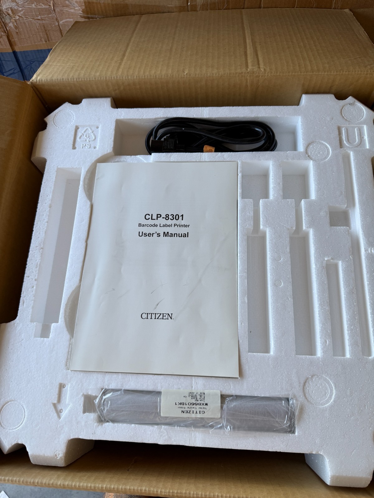 Citizen CLP-8301 Barcode Label Thermal Transfer Printer New Open Box