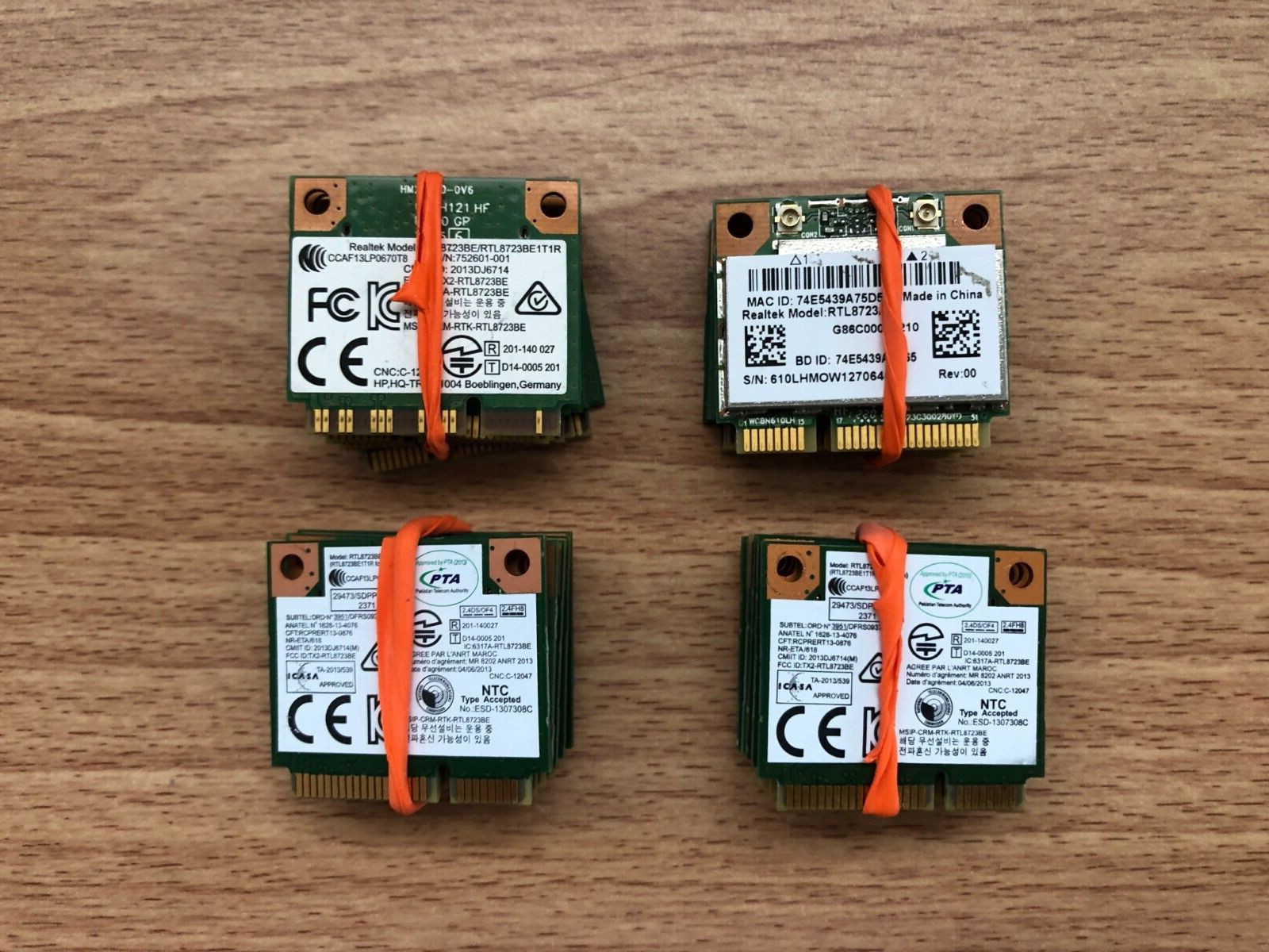 Realtek WiFi Wireless Card RTL8723BE Lot of 20