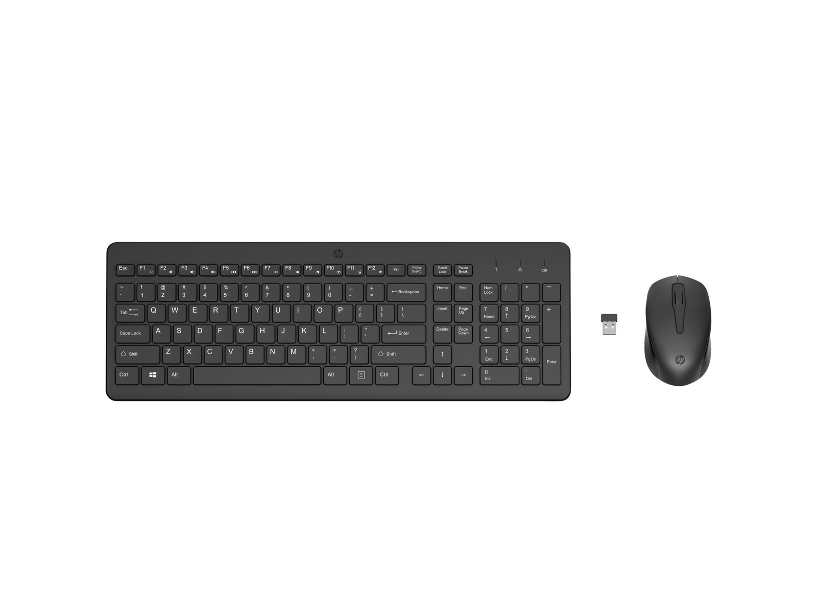 HP 330 Wireless Keyboard Mouse Set USB Keyboard 1600dpi 2V9E6AA#ABD