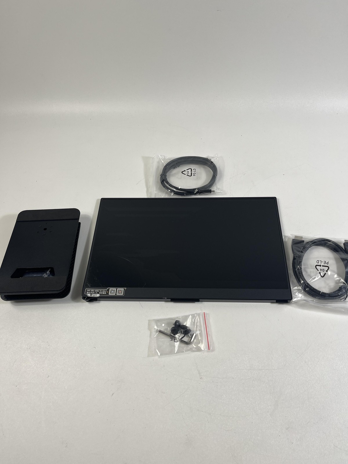 Ingnok Portable Monitor,15.6" FHD Laptop Screen Extender *for parts