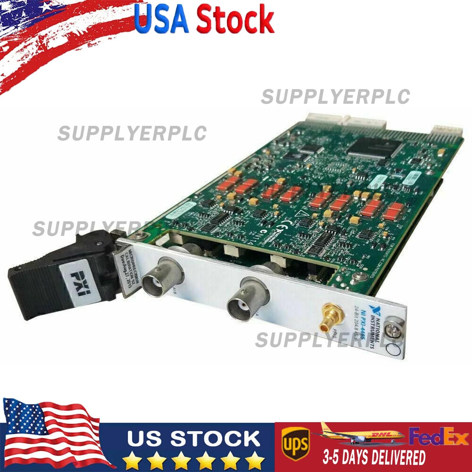 US Free TAX NEW NI PXI-4465 PXI 4465 2-Input Dynamic Signal.