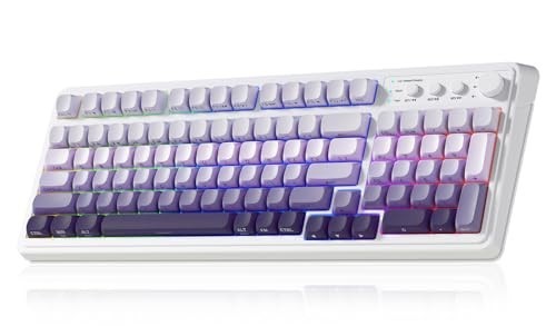 99 Key Wireless Keyboard, RGB Backlit, Number Pad, Bluetooth Gaming PC