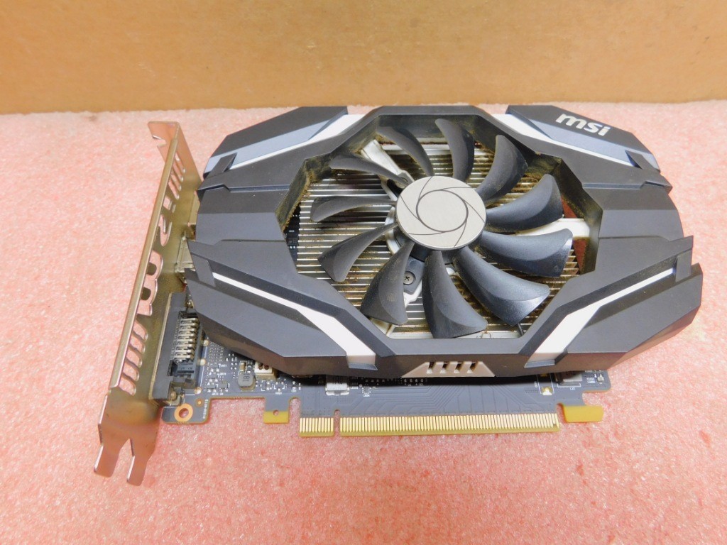 MSI GeForce GTX1050 Ti 4GB OC GDDR5 PCIe Video Graphics Card