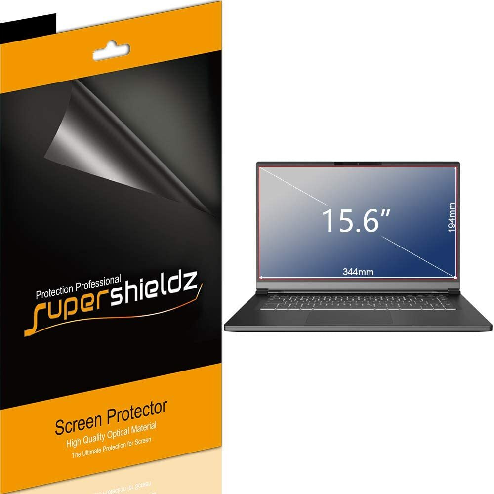 3X Supershieldz Anti Glare Matte Screen Protector for Universal 15.6 inch