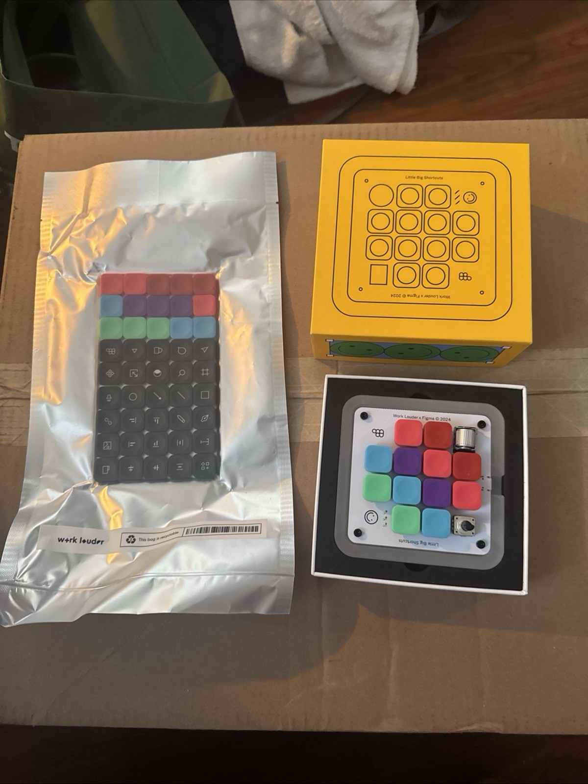 ​Work Louder x Figma Creator Micro Programmable Keypad Little Big Shortcuts+