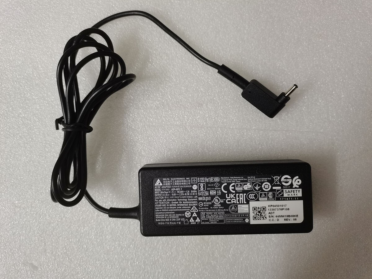 For Acer Aspire 3 N18Q13 A315-23-R4PF Delta 19V 2.37A 45W ADP-45FE F Adapter OEM