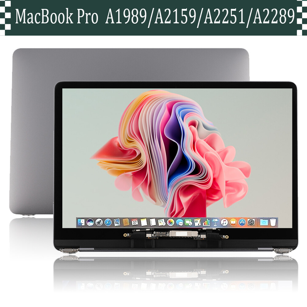 AAA Gray LCD Screen Full Replacement For Macbook Pro A2159 2019 13.3'' EMC:3301