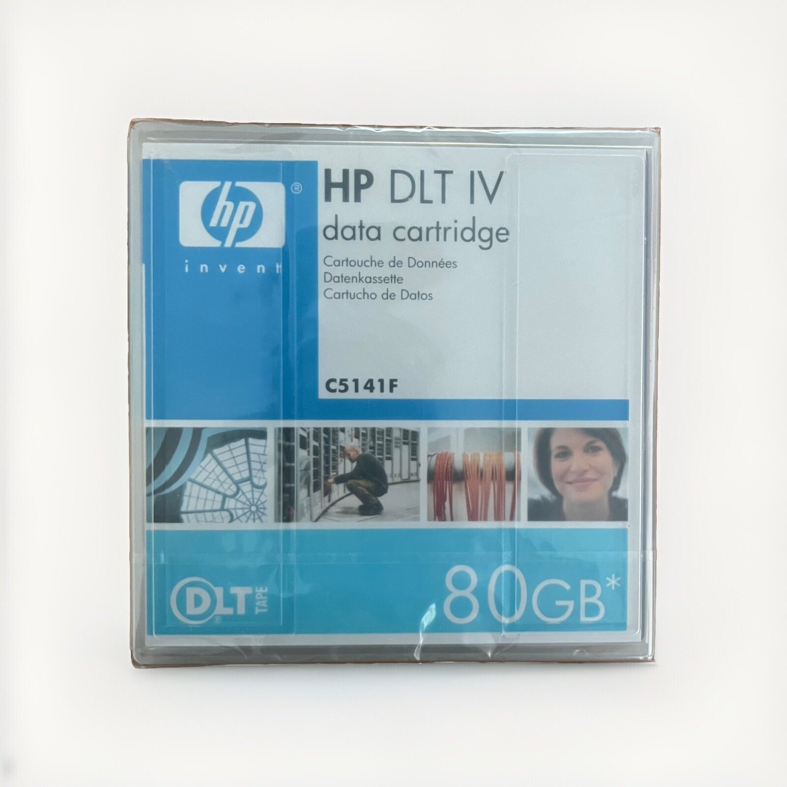 New Sealed 80GB HP DLT IV Data Cartridge C5141F