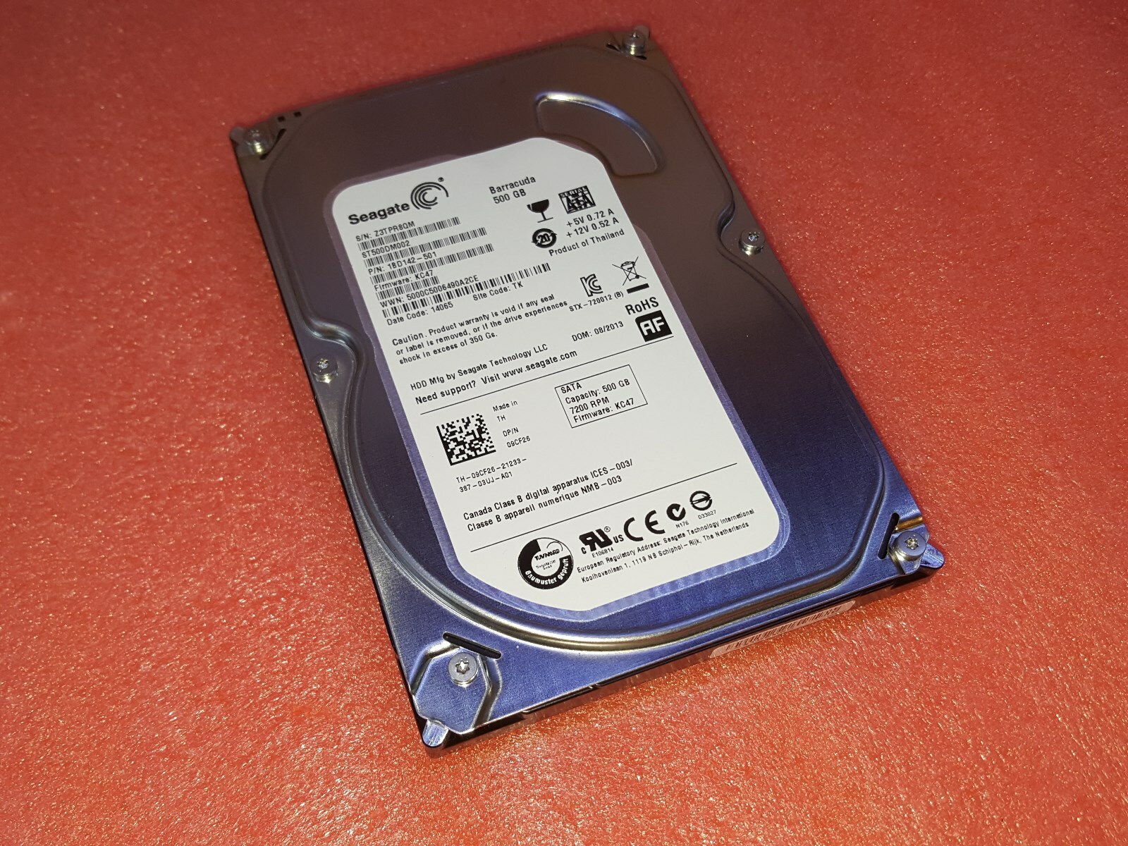 HP Pavilion a6500f - 500GB Hard Drive with Windows Vista Home Premium 32-bit