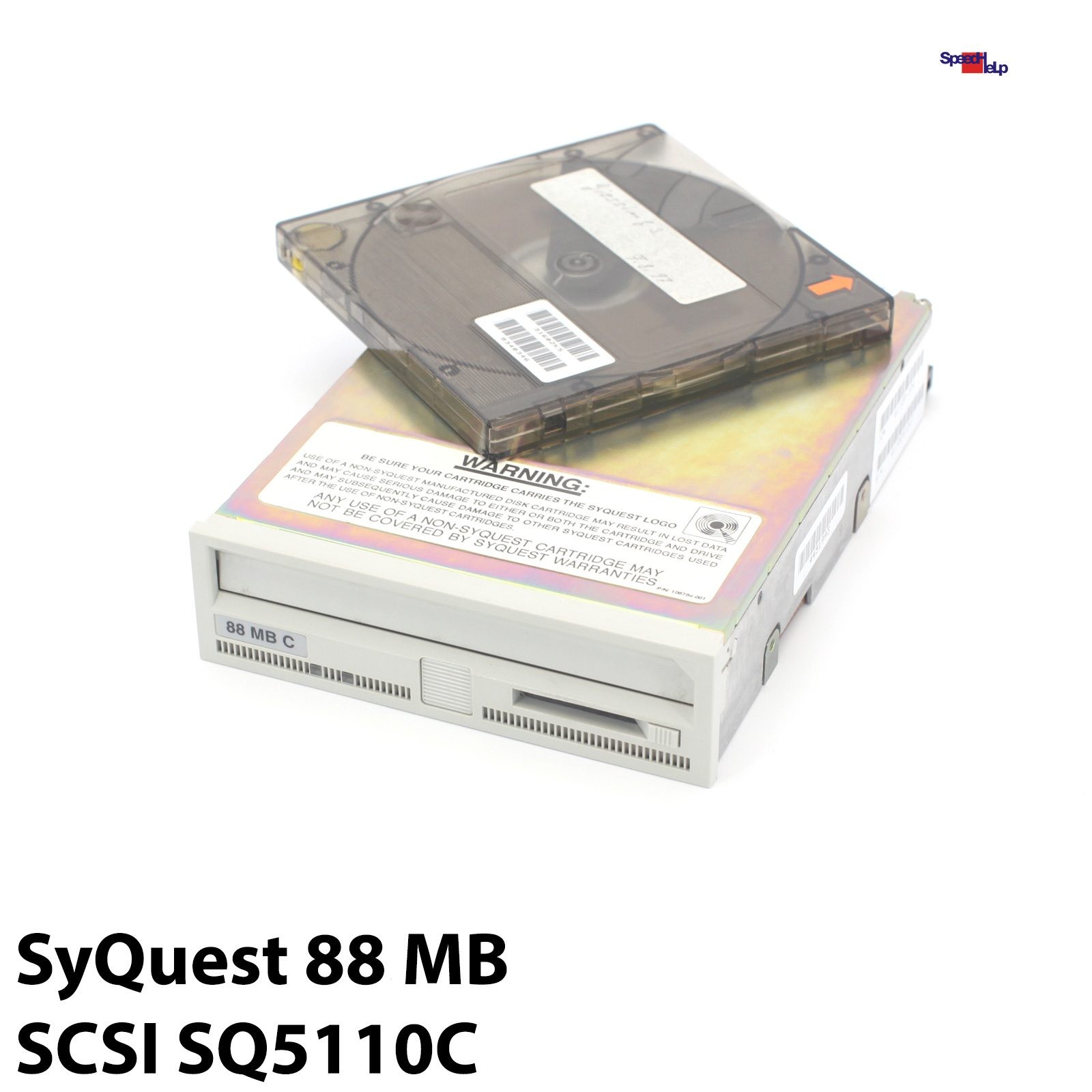 MAGNETO OPTICAL DISK DRIVE MO DRIVE: SyQUEST SQ5110C 88MB C SCSI 50-PIN