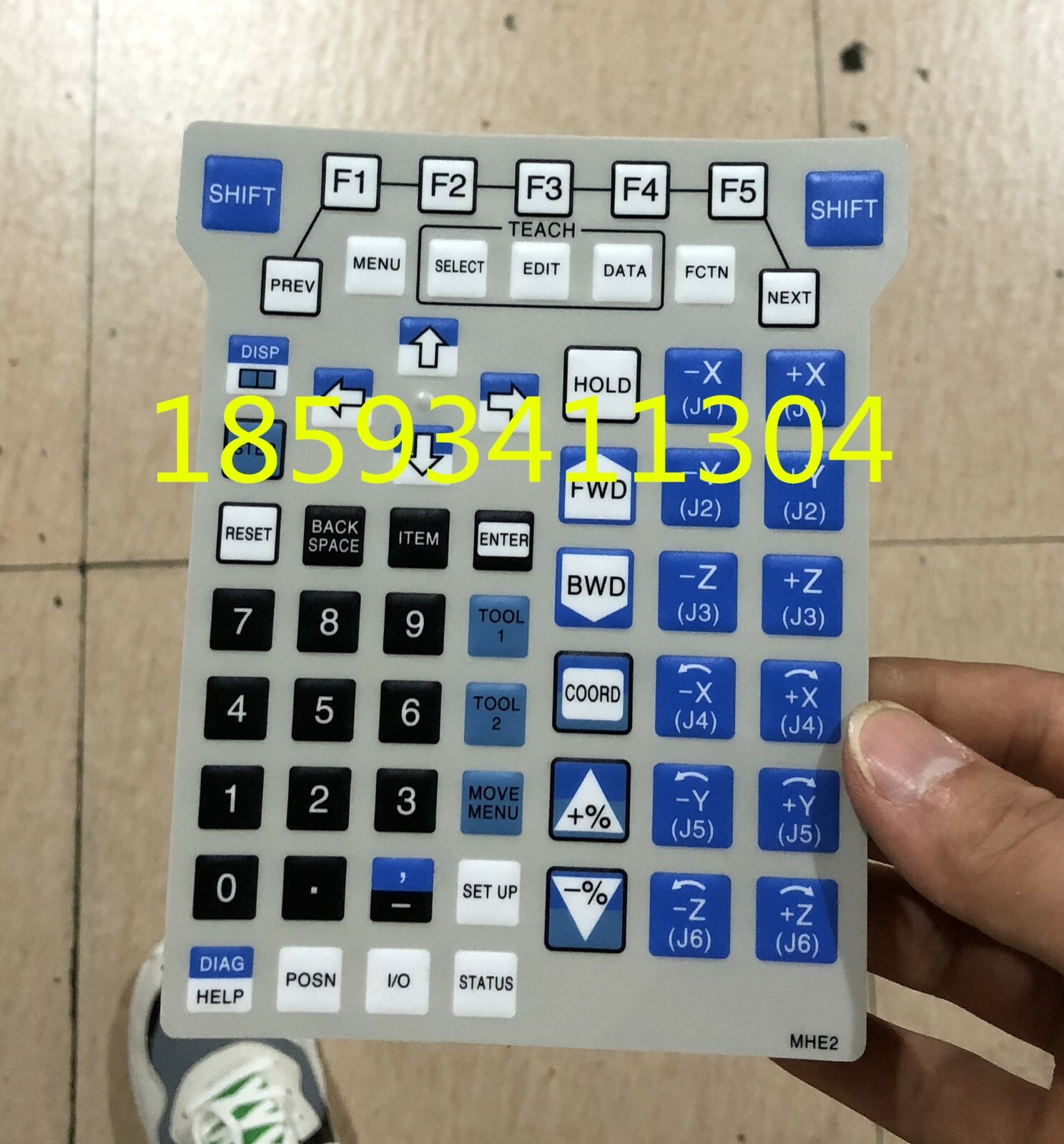 1PC For FANUC A05B-2518-C302#EMH Membrane Keypad
