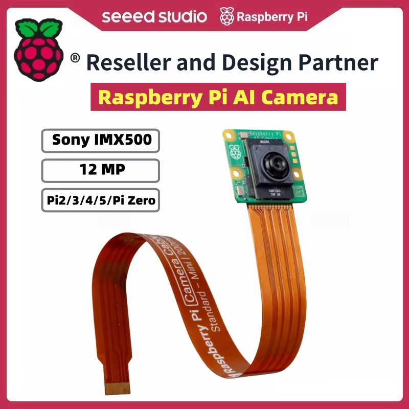 Raspberry Pi Al Camera with 12MP Sony IMX500 Sensor Camera for Raspberry Pi 5/Pi
