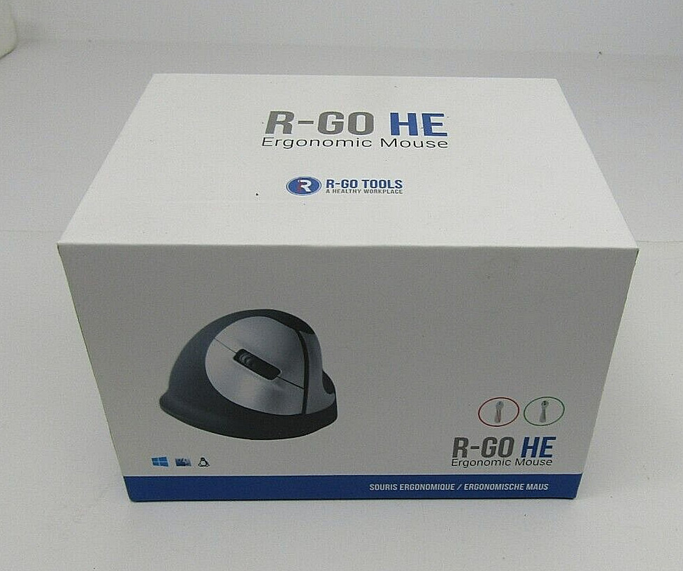 R-Go HE Ergonomic Right-Handed Mouse 165-195MM