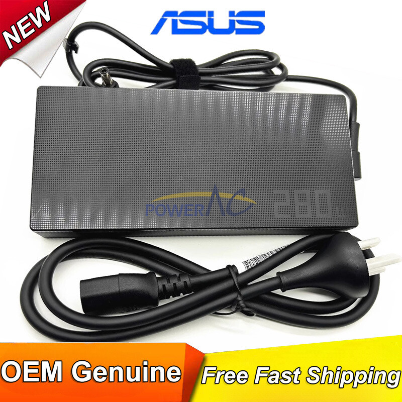 Genuine ASUS 280W Charger AC Adapter for ROG Mothership GZ775GX-EV002T Cord