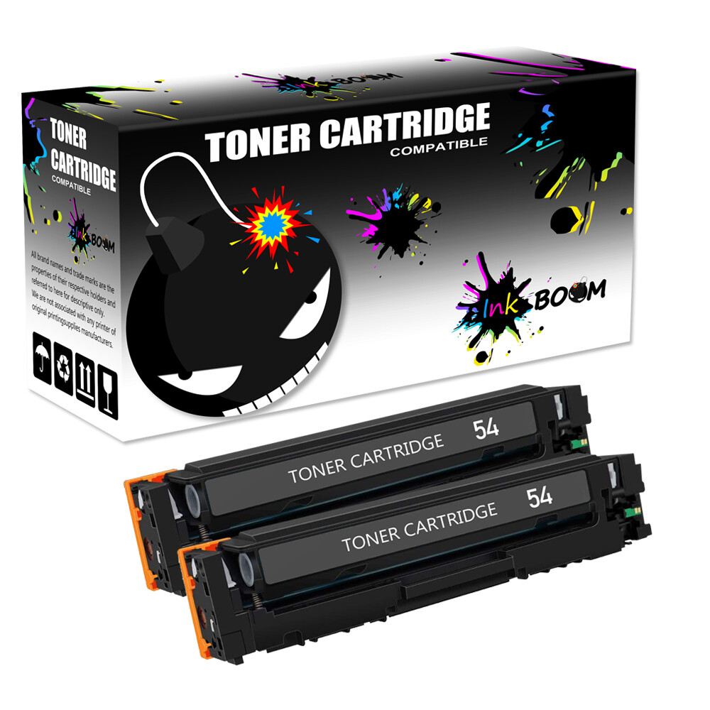 2 Black Toner Cartridge for CRG054 Color imageCLASS MF640C MF642cdw LBP620