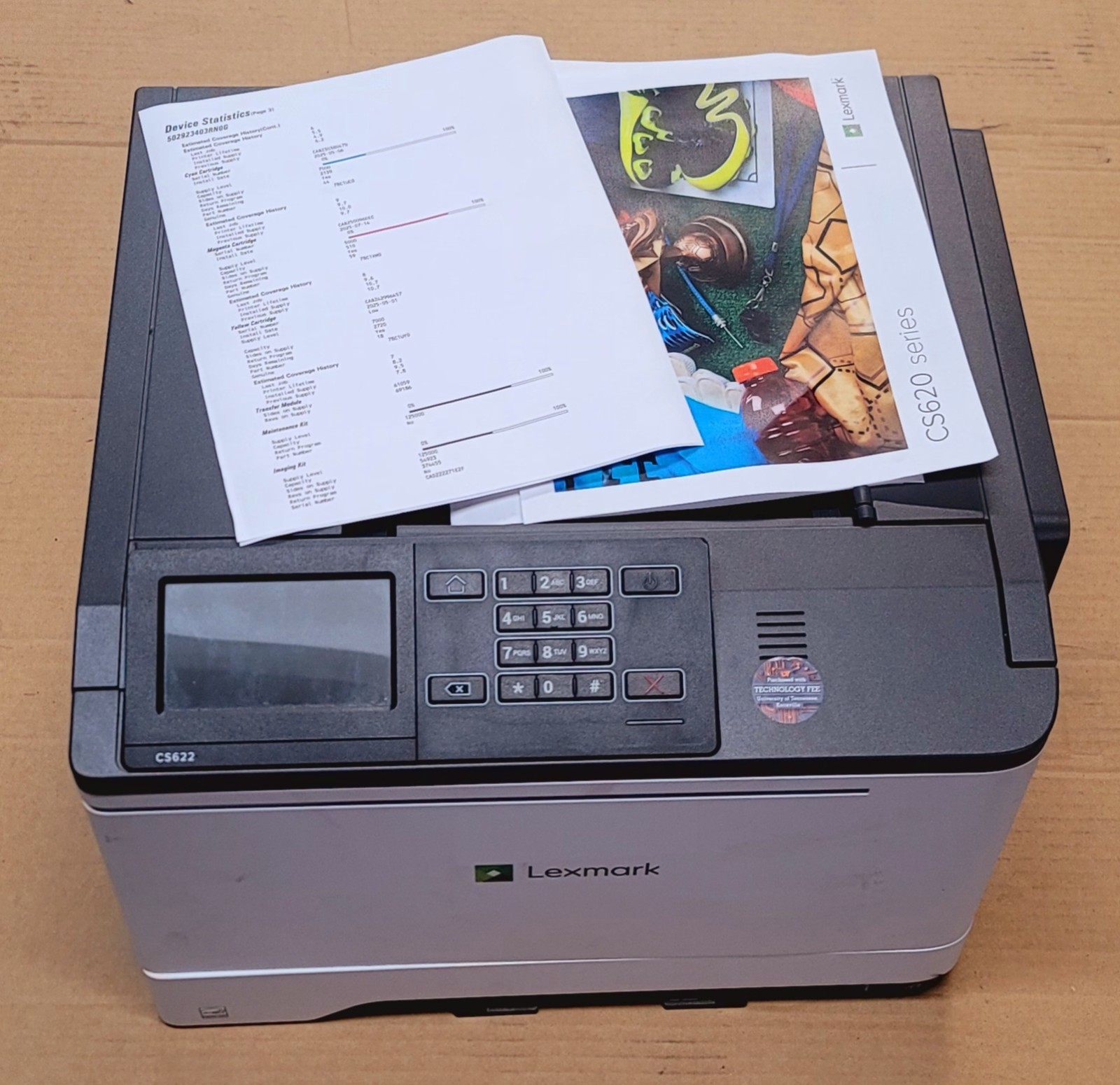 Lexmark CS622de (42C0000) Color Laser Printer