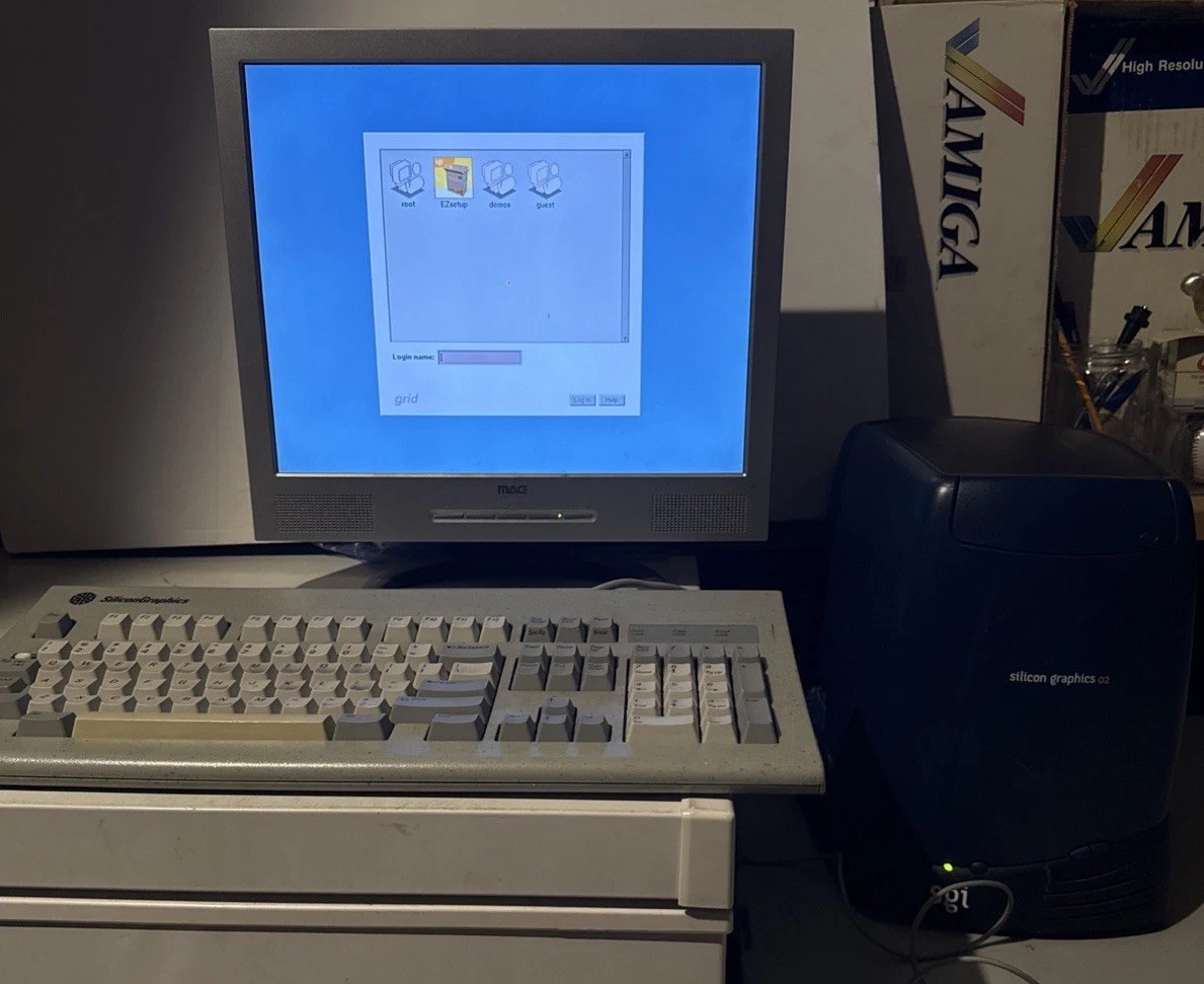 SGI O2 Vintage Silicon Graphics Workstation Computer System