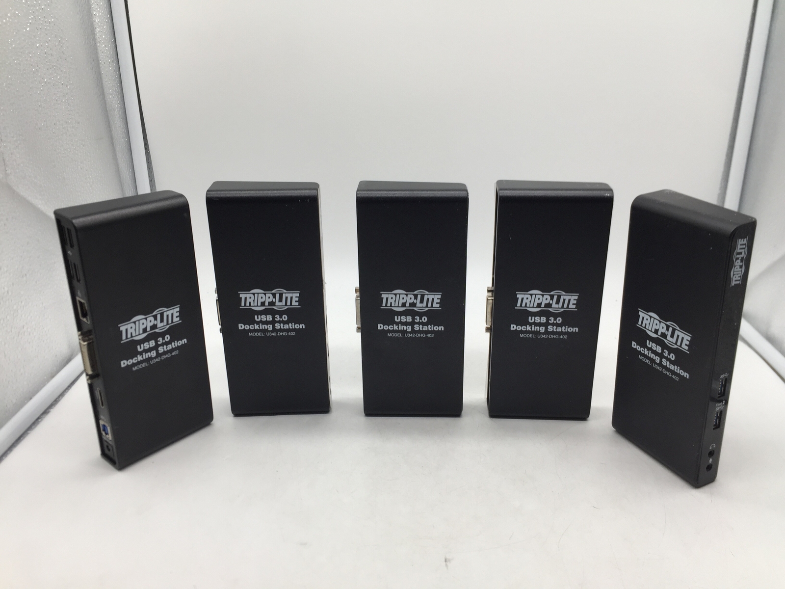 LOT OF 5 Docking Station Tripp-Lite USB 3.0 w/o PSU U342-DHG-402 FREE S/H