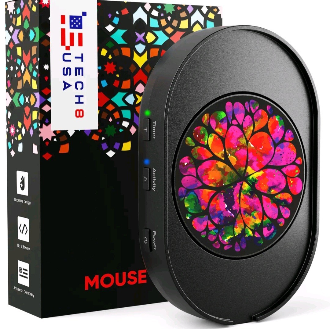 Mouse Mover Pad Jiggler Keeps PC Active Undetectable, No Software Brand New 
