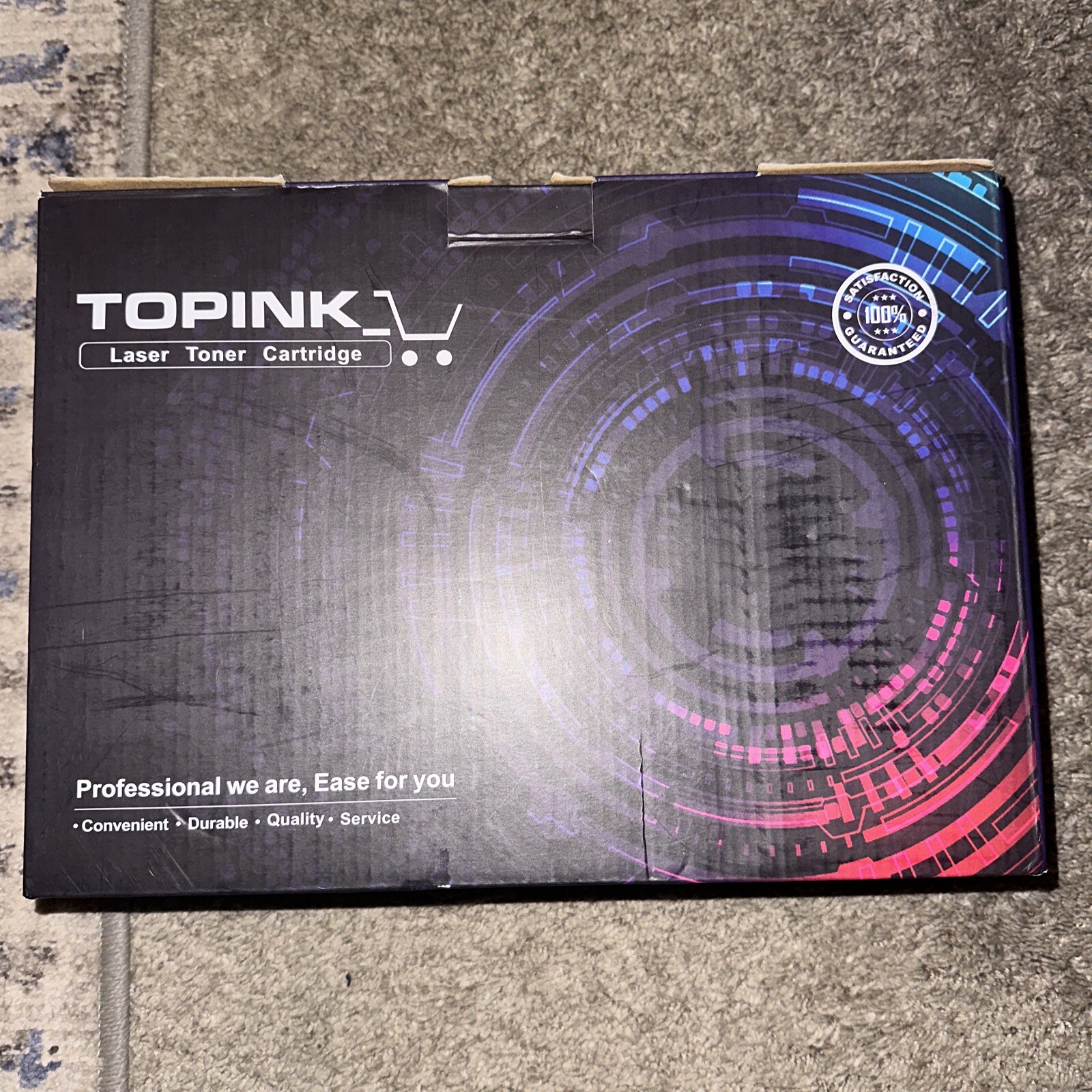 Topink TP-TN750 High Cap. Laser Toner Cartridge for Brother HL, DCP & MFC Models