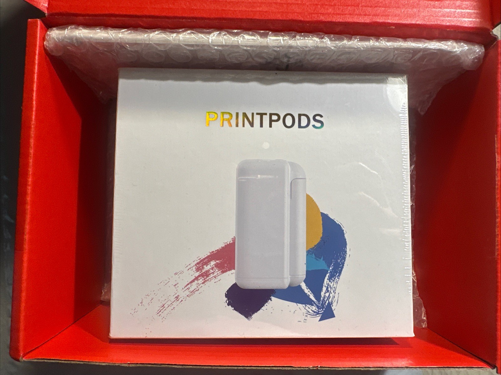 EVEBOT PrintPods Mini Handheld Portable Multi-Function Printer,Skin Safe, w/Ink