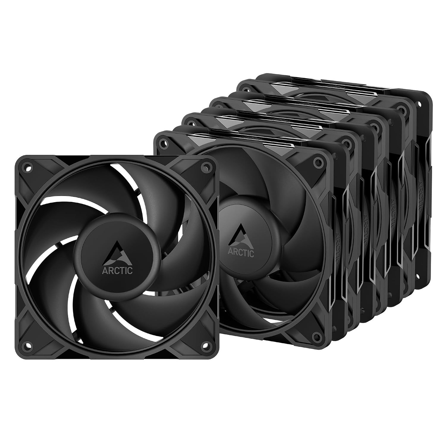 Low-Noise Premium 120mm PWM Fans, 450-2000 RPM, 5 Pack, ARCTIC P12 Pro