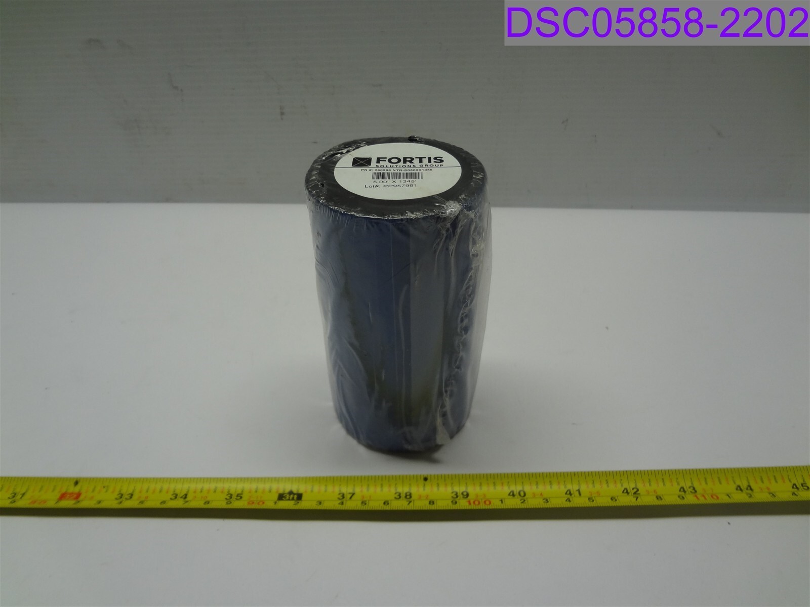 Fortis Solutions Group Thermal Wax Ribbon 5" x 1345' P/N 268996 NTR-S0500X1345