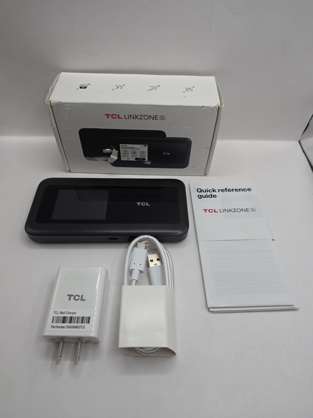 TCL Linkzone 5G UW (MW513U)  Verizon And GSM Unlocked  5G MiFi Hotspot Router