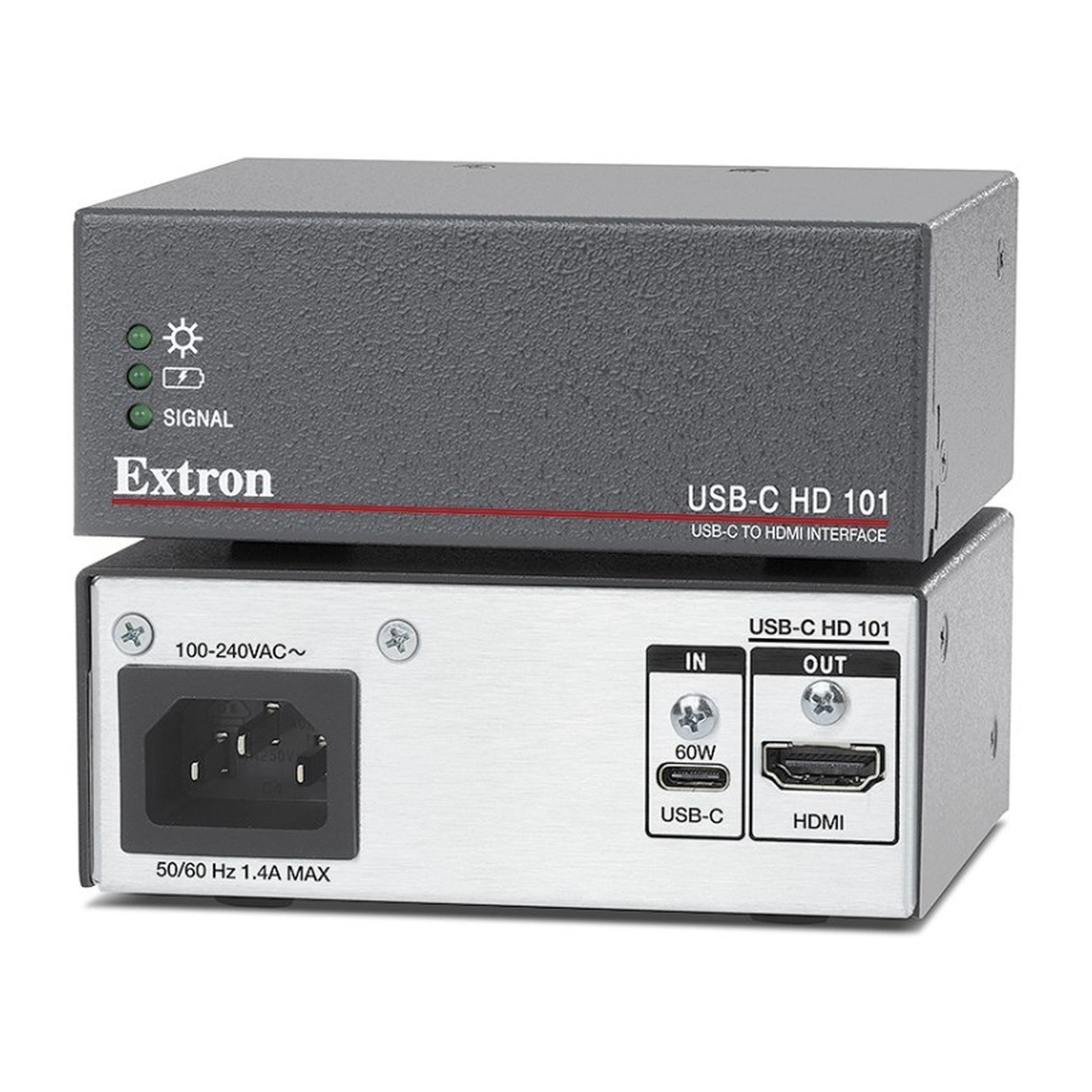 Extron USB-C HD 101 60-1883-01 4K60 HDMI Interface 60W PD Unused Open Box