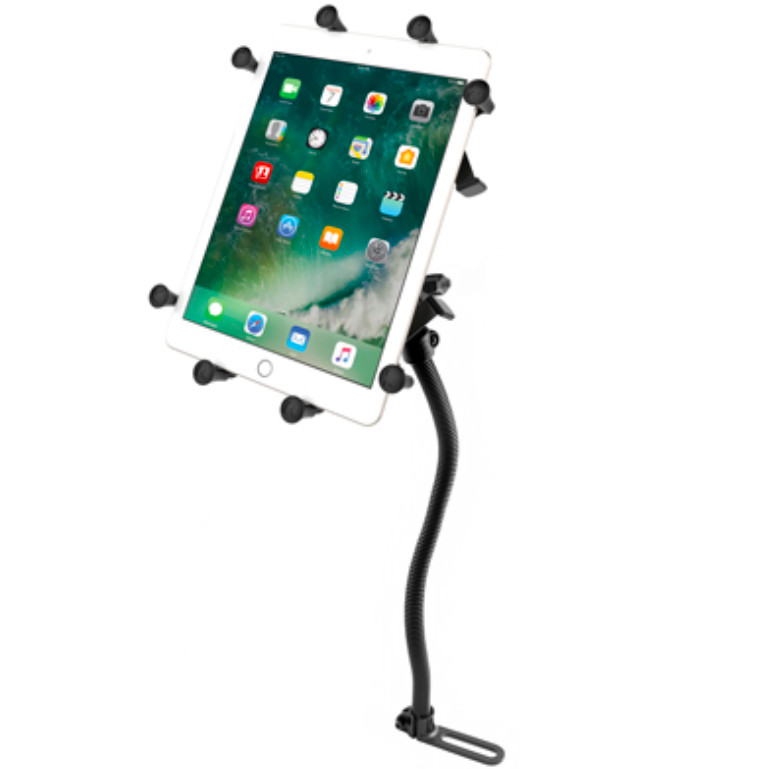 RAM-B-316-1-UN9 RAM Pod I Universal No-Drill™ Vehicle Mount w X-Grip® Holder 10"