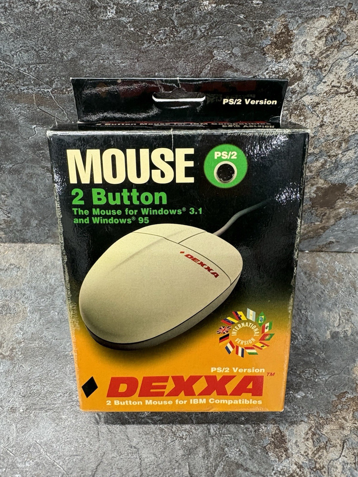 Vintage DEXXA MOUSE 2 button for Windows 95 compatible
