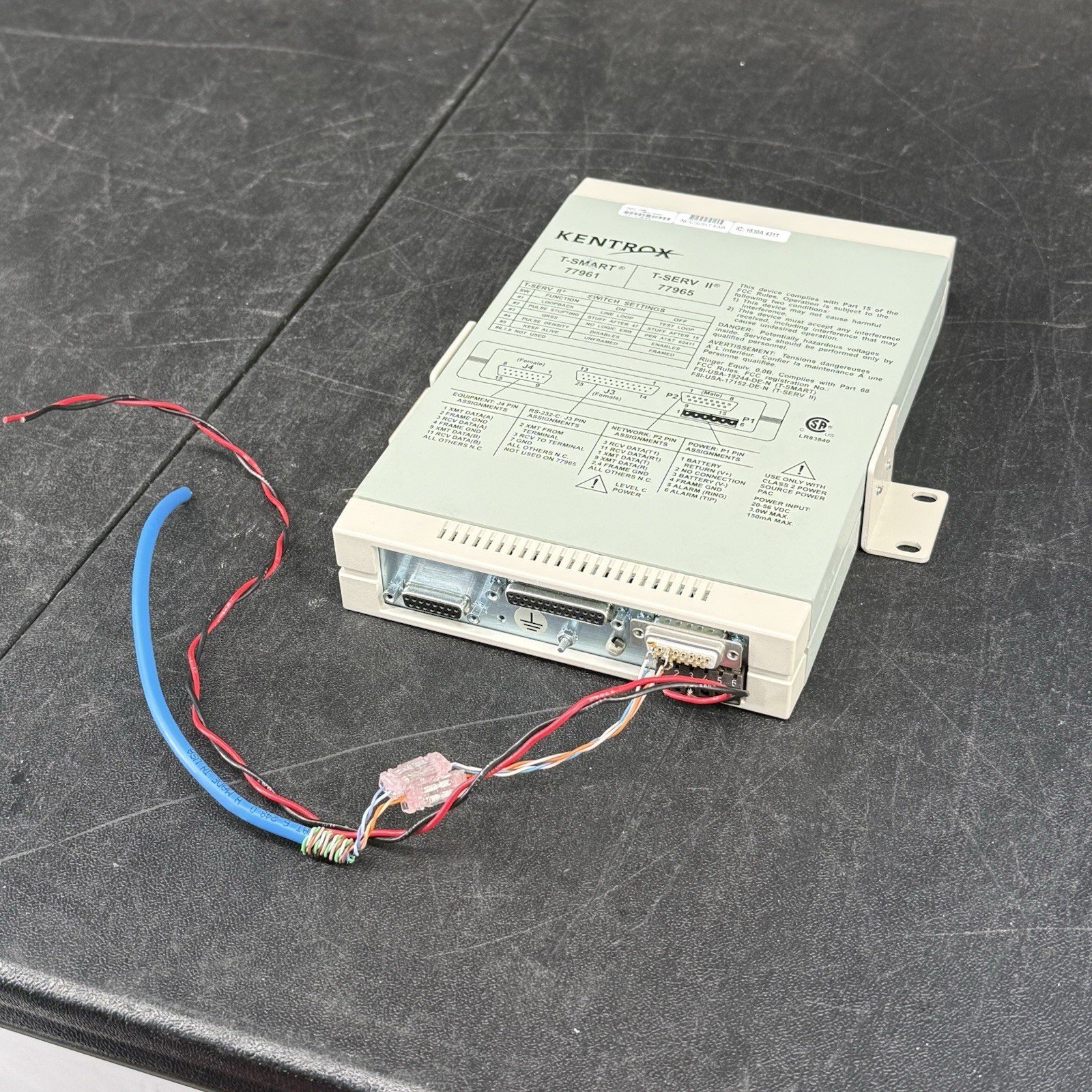 ADC Kentrox 77965-L1 TSERV II